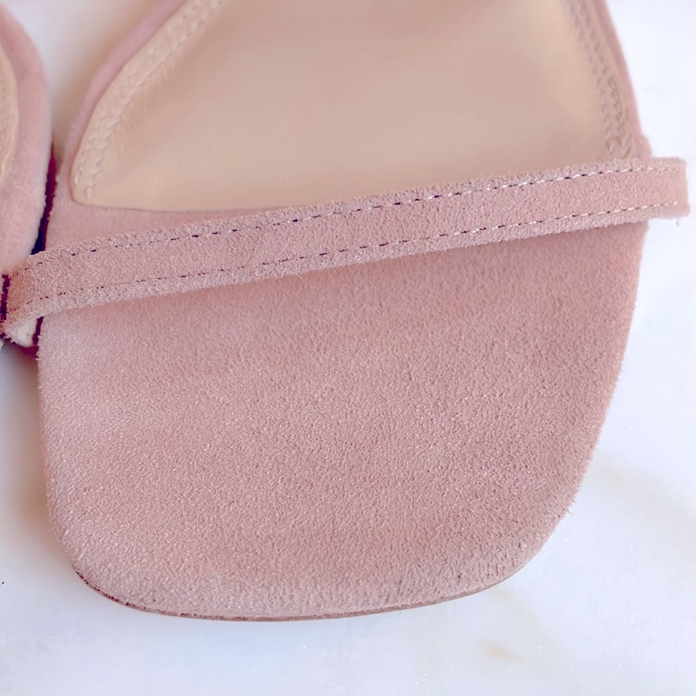 Black Suede Studio Verana Ankle Strap Sandal, Pink Suede, EU Size 38.5 - Picture 8 of 14